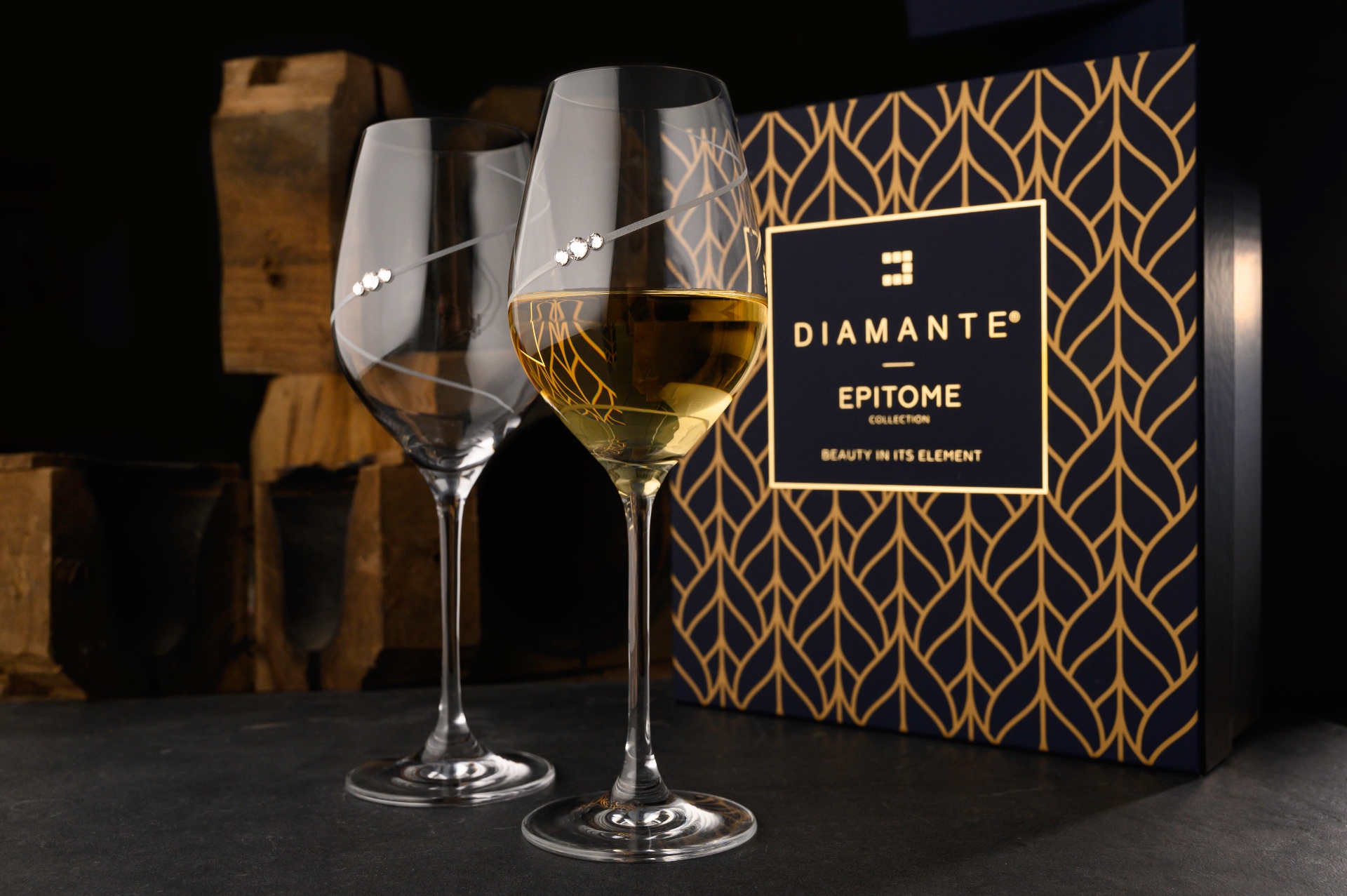 Diamante - Luxury Crystal Glassware | Swarovski Adorned